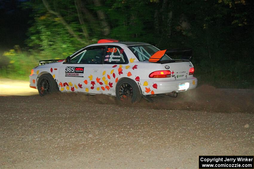 Richard Donovan / Greg Donovan Subaru Impreza on SS9, Steamboat II.