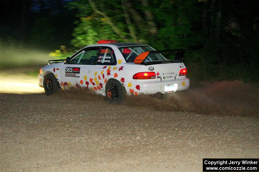 Richard Donovan / Greg Donovan Subaru Impreza on SS9, Steamboat II.