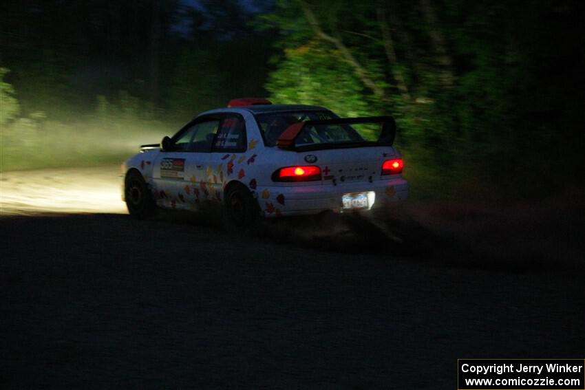 Richard Donovan / Greg Donovan Subaru Impreza on SS9, Steamboat II.