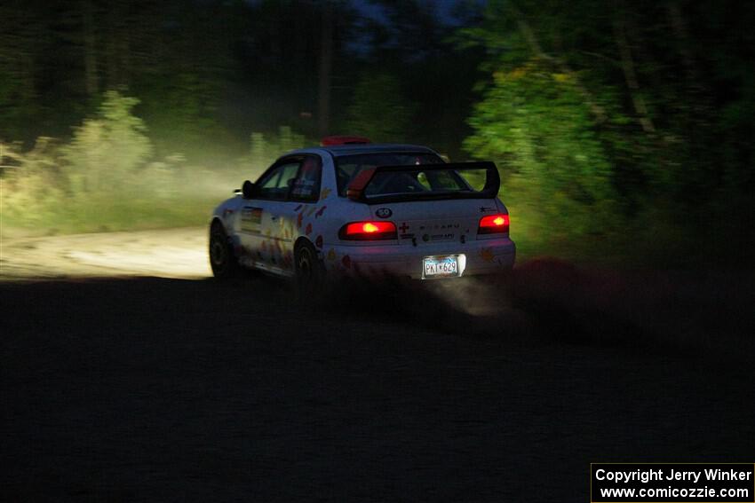 Richard Donovan / Greg Donovan Subaru Impreza on SS9, Steamboat II.