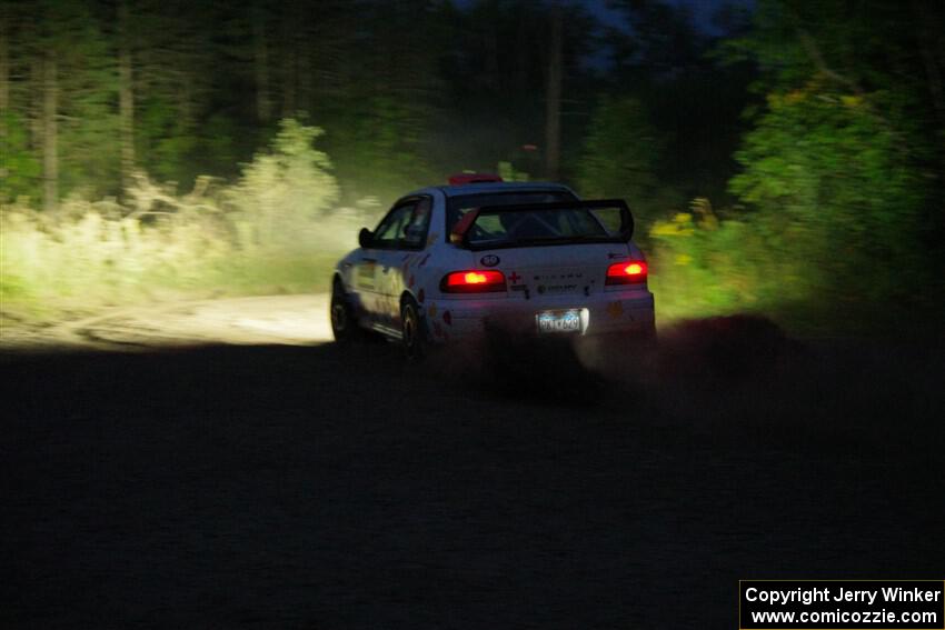 Richard Donovan / Greg Donovan Subaru Impreza on SS9, Steamboat II.