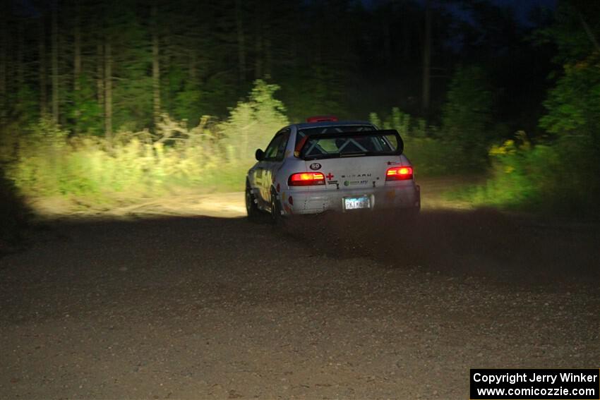 Richard Donovan / Greg Donovan Subaru Impreza on SS9, Steamboat II.