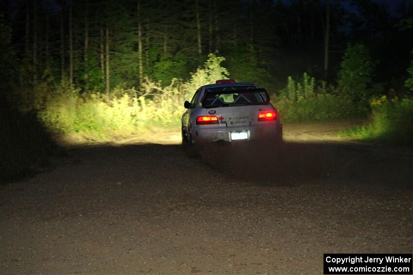 Richard Donovan / Greg Donovan Subaru Impreza on SS9, Steamboat II.