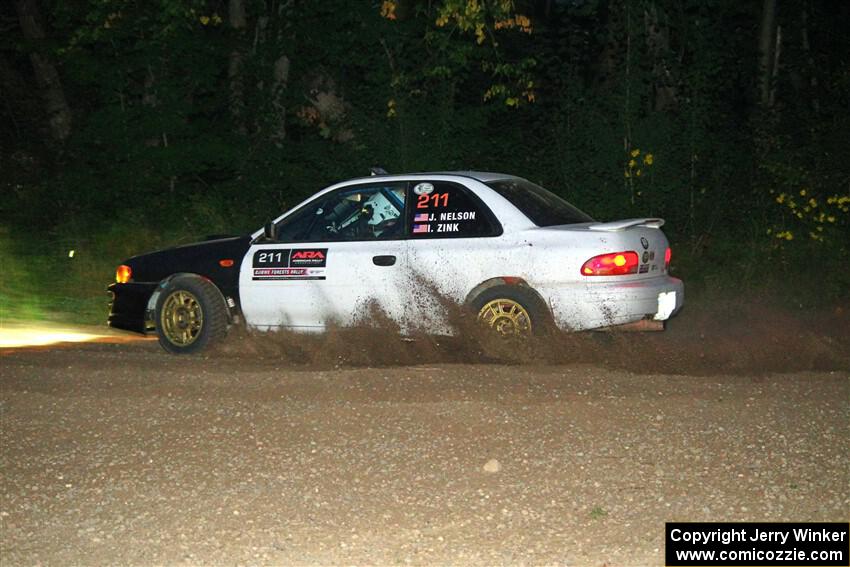 Jack Nelson / Isaac Zink Subaru Impreza on SS9, Steamboat II.