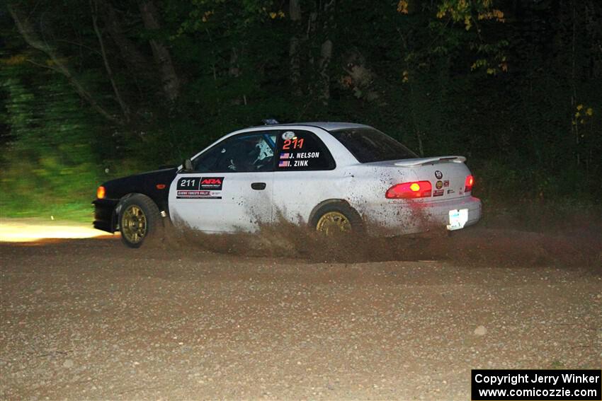 Jack Nelson / Isaac Zink Subaru Impreza on SS9, Steamboat II.