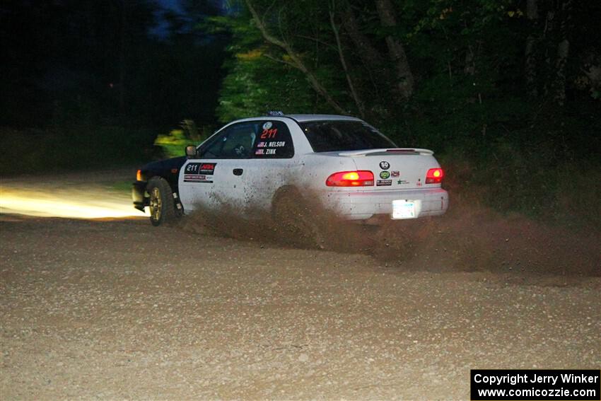 Jack Nelson / Isaac Zink Subaru Impreza on SS9, Steamboat II.