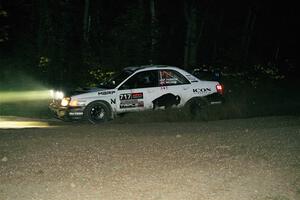 Peter Farrow / Ian Nelson Subaru WRX on SS9, Steamboat II.