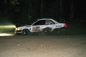 Peter Farrow / Ian Nelson Subaru WRX on SS9, Steamboat II.