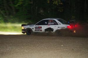 Peter Farrow / Ian Nelson Subaru WRX on SS9, Steamboat II.