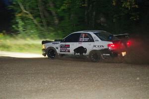 Peter Farrow / Ian Nelson Subaru WRX on SS9, Steamboat II.