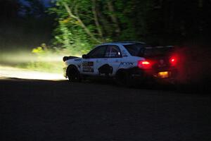 Peter Farrow / Ian Nelson Subaru WRX on SS9, Steamboat II.