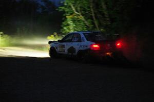 Peter Farrow / Ian Nelson Subaru WRX on SS9, Steamboat II.