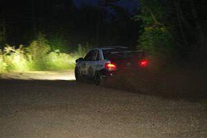 Peter Farrow / Ian Nelson Subaru WRX on SS9, Steamboat II.