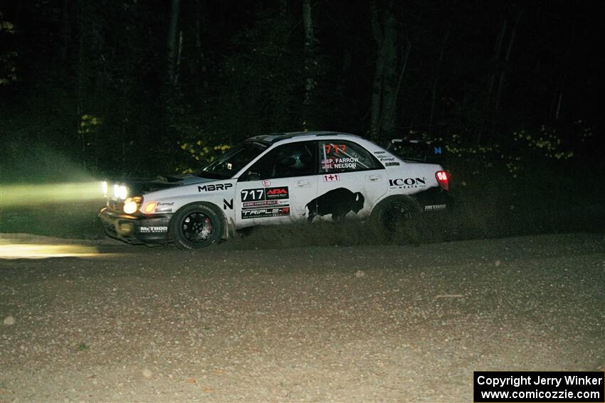 Peter Farrow / Ian Nelson Subaru WRX on SS9, Steamboat II.