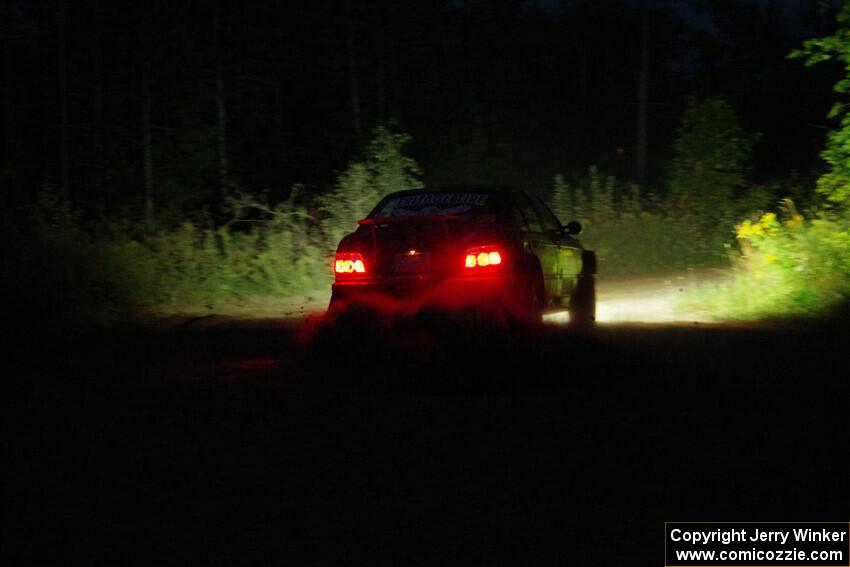 Keenan Phillips / Salina Melotti BMW 328i on SS9, Steamboat II.