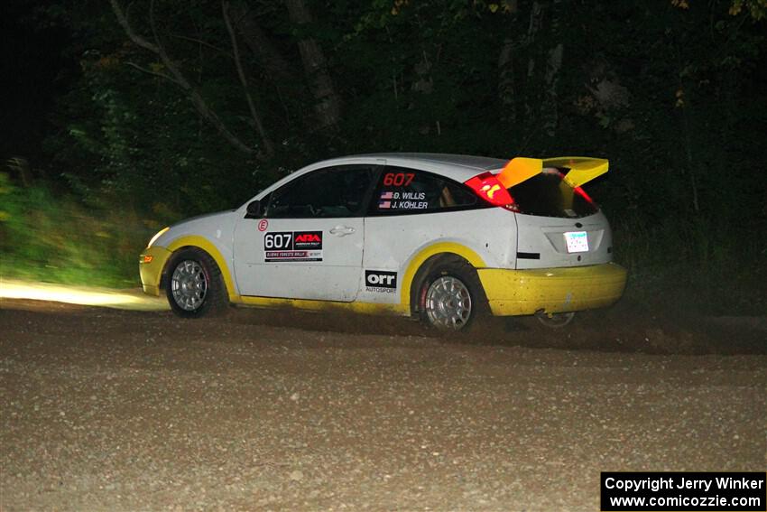 Drake Willis / Jacob Kohler Ford Focus ZX3 on SS9, Steamboat II.