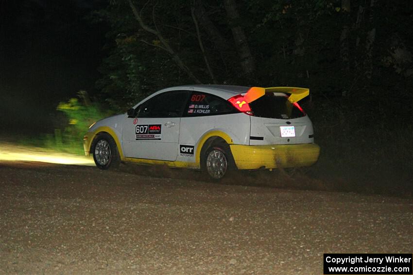 Drake Willis / Jacob Kohler Ford Focus ZX3 on SS9, Steamboat II.