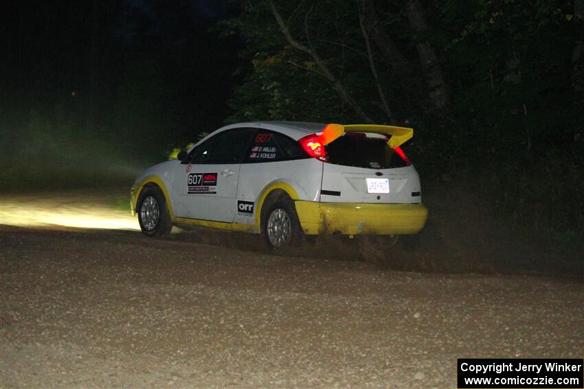 Drake Willis / Jacob Kohler Ford Focus ZX3 on SS9, Steamboat II.