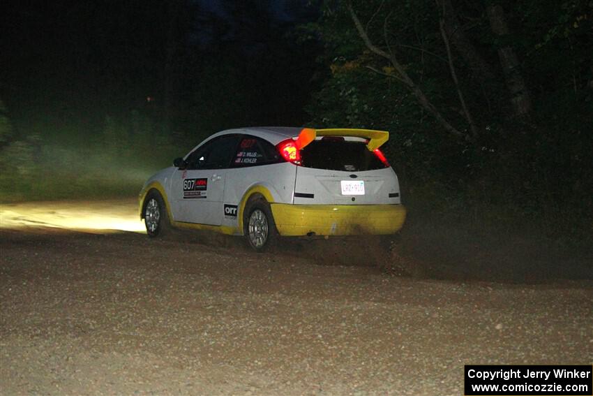 Drake Willis / Jacob Kohler Ford Focus ZX3 on SS9, Steamboat II.