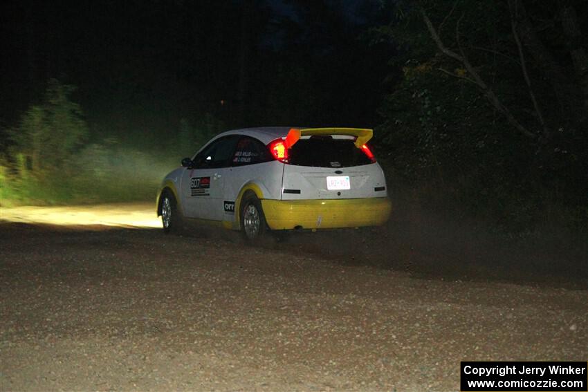 Drake Willis / Jacob Kohler Ford Focus ZX3 on SS9, Steamboat II.