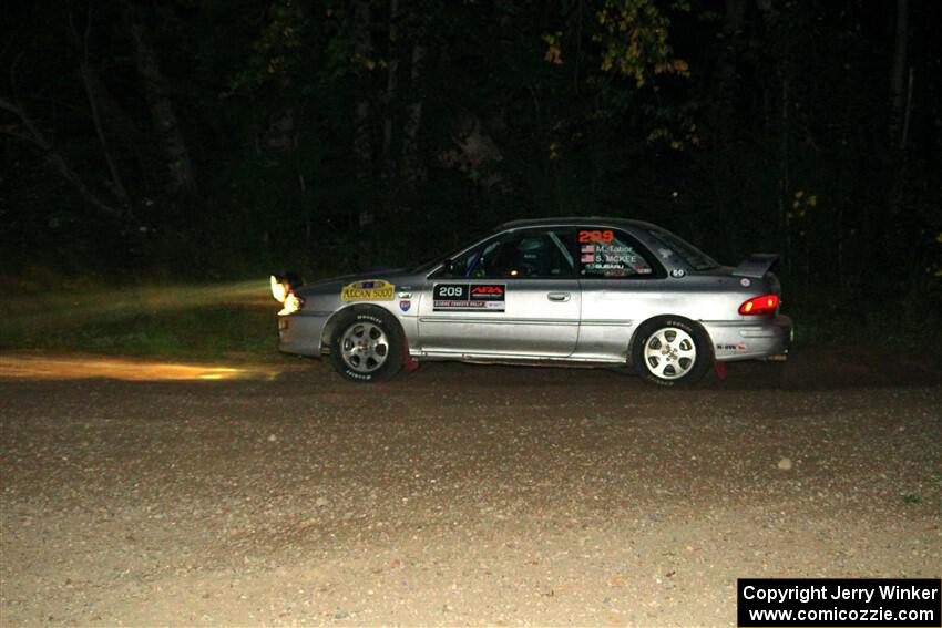 Madelyn Tabor / Sophia McKee Subaru Impreza 2.5RS on SS9, Steamboat II.