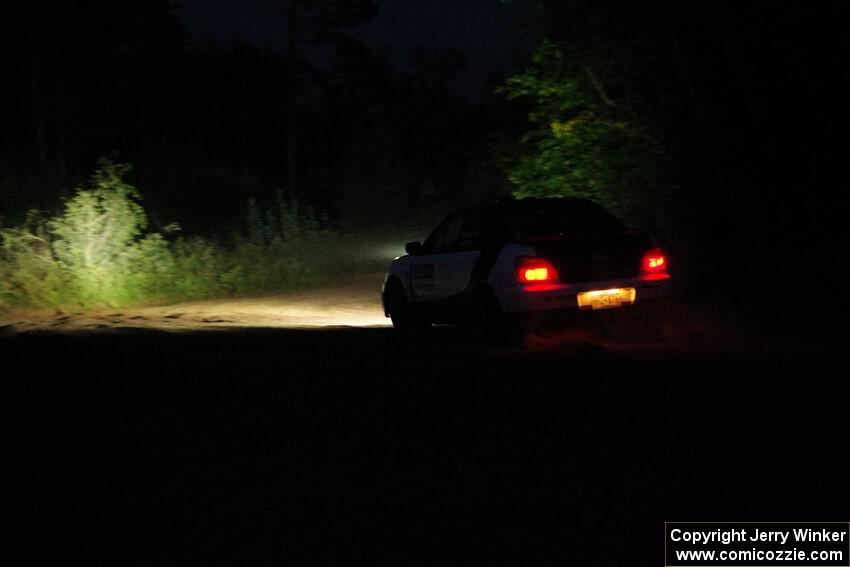 Jason Cook / Maggie Tu Subaru WRX on SS9, Steamboat II.