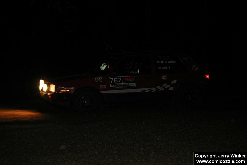 Nino Ortega / Boyd Smith VW GTI on SS9, Steamboat II.