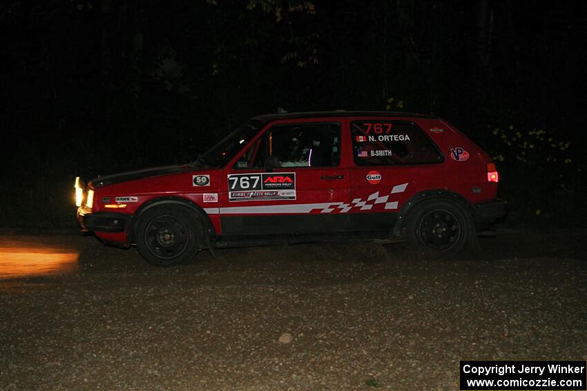 Nino Ortega / Boyd Smith VW GTI on SS9, Steamboat II.