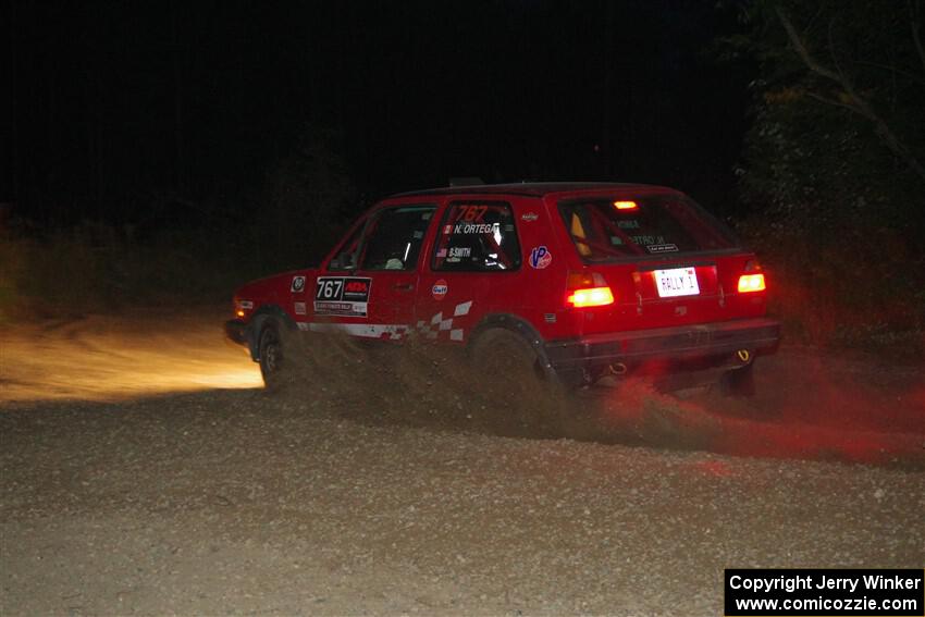 Nino Ortega / Boyd Smith VW GTI on SS9, Steamboat II.