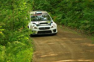 Conner Martell / Alex Gelsomino Subaru WRX STi on SS10, Otterkill I.