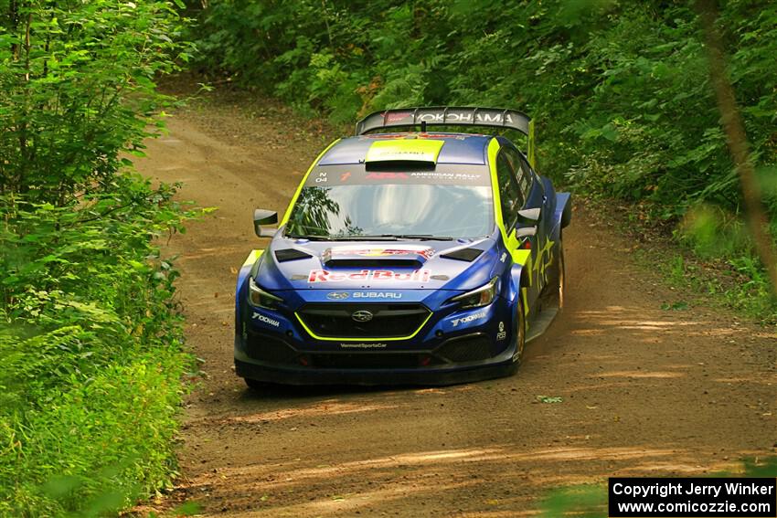 Brandon Semenuk / Keaton Williams Subaru WRX ARA24 on SS10, Otterkill I.