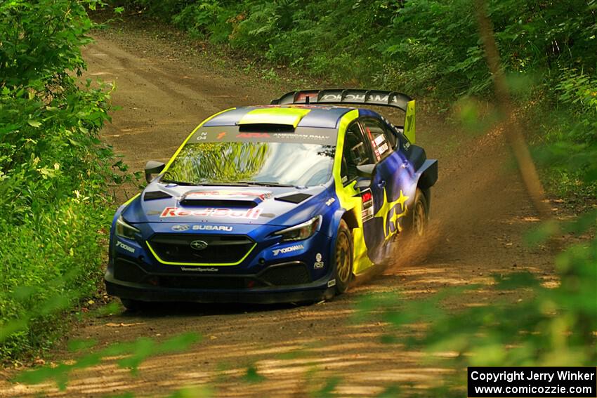 Brandon Semenuk / Keaton Williams Subaru WRX ARA24 on SS10, Otterkill I.