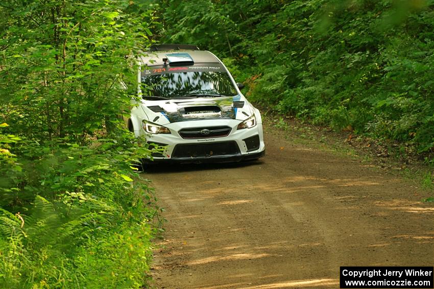 Conner Martell / Alex Gelsomino Subaru WRX STi on SS10, Otterkill I.