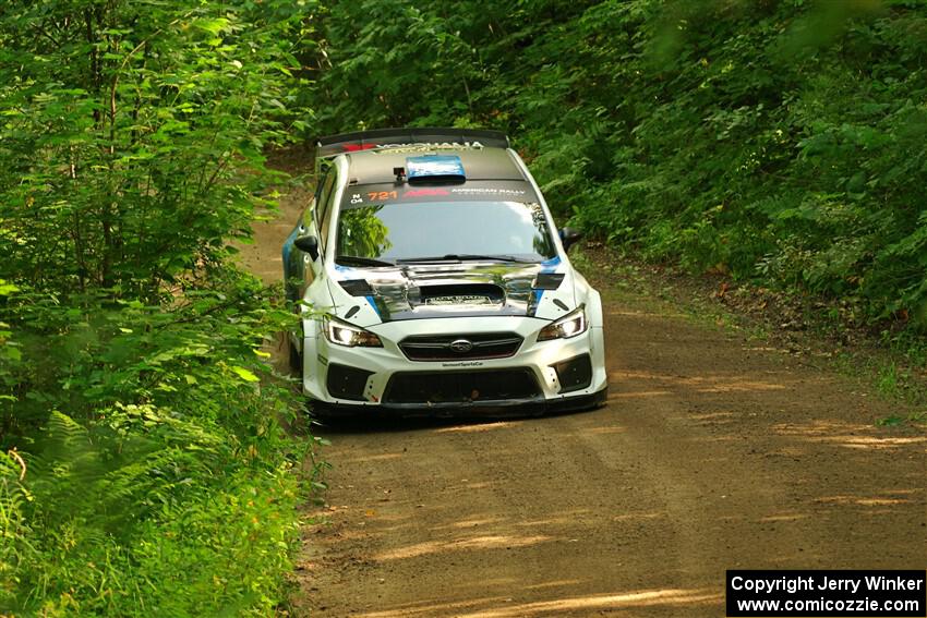 Conner Martell / Alex Gelsomino Subaru WRX STi on SS10, Otterkill I.