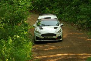 Javier Olivares / K.J. Miller Ford Fiesta Rally3 on SS10, Otterkill I.