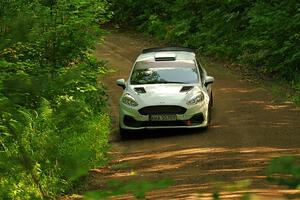 Javier Olivares / K.J. Miller Ford Fiesta Rally3 on SS10, Otterkill I.