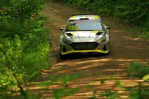 John Coyne / Eoin Treacy Hyundai i20 N Rally2 on SS10, Otterkill I.