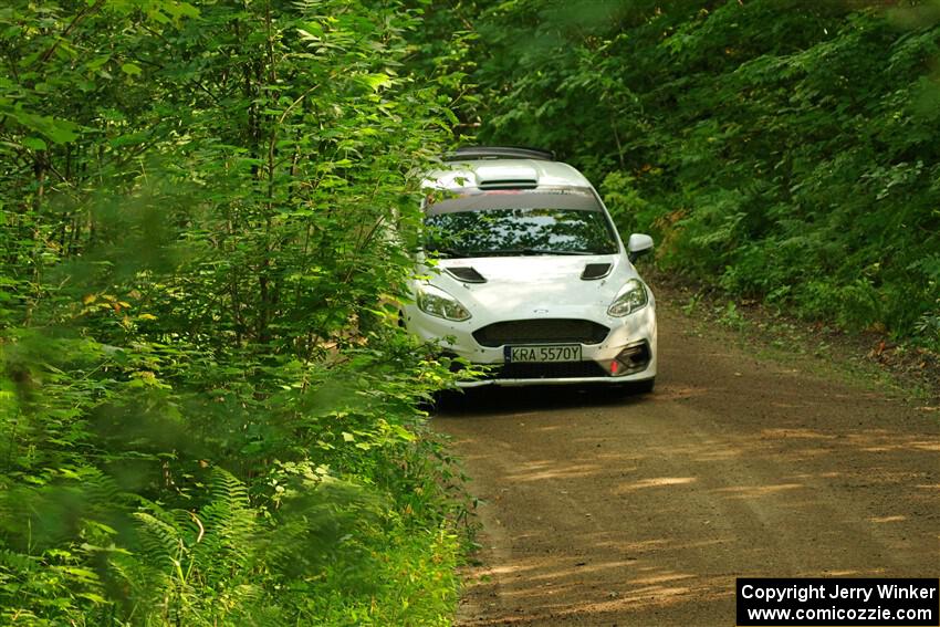 Javier Olivares / K.J. Miller Ford Fiesta Rally3 on SS10, Otterkill I.