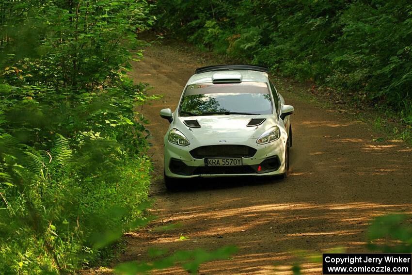 Javier Olivares / K.J. Miller Ford Fiesta Rally3 on SS10, Otterkill I.