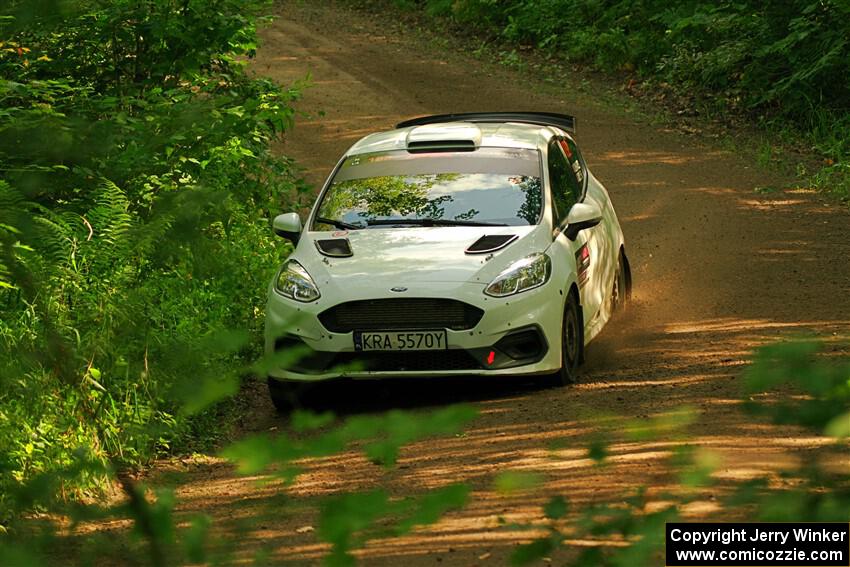 Javier Olivares / K.J. Miller Ford Fiesta Rally3 on SS10, Otterkill I.