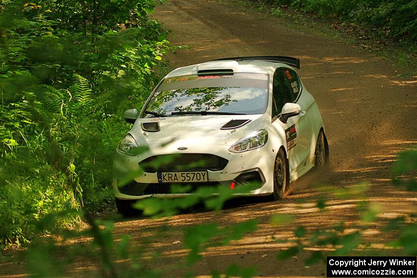 Javier Olivares / K.J. Miller Ford Fiesta Rally3 on SS10, Otterkill I.