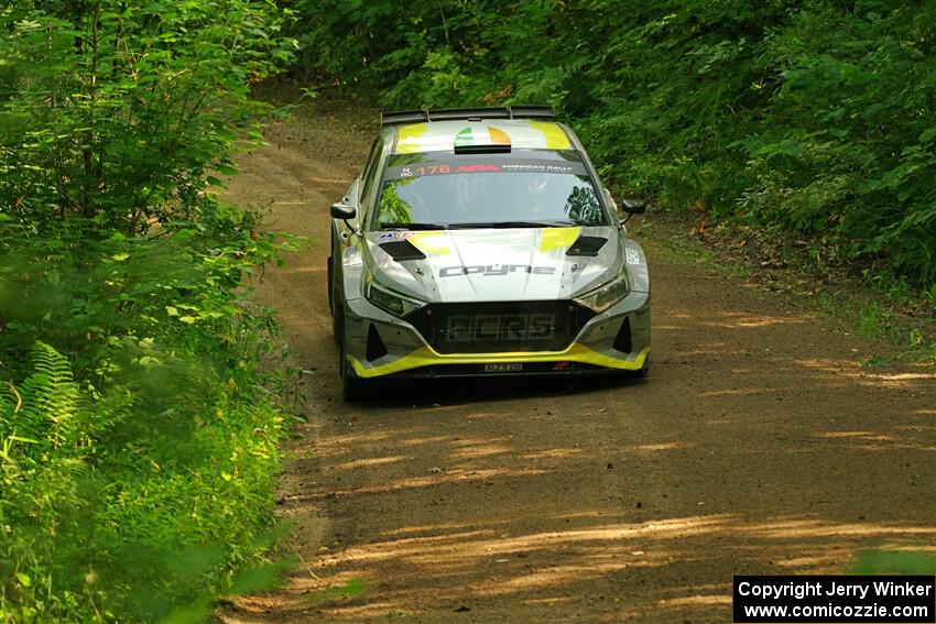 John Coyne / Eoin Treacy Hyundai i20 N Rally2 on SS10, Otterkill I.