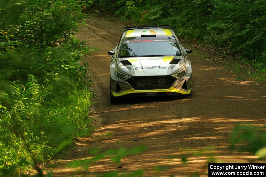 John Coyne / Eoin Treacy Hyundai i20 N Rally2 on SS10, Otterkill I.