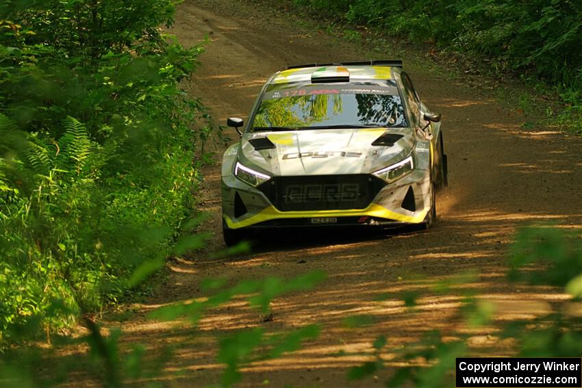 John Coyne / Eoin Treacy Hyundai i20 N Rally2 on SS10, Otterkill I.