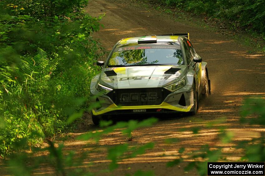 John Coyne / Eoin Treacy Hyundai i20 N Rally2 on SS10, Otterkill I.