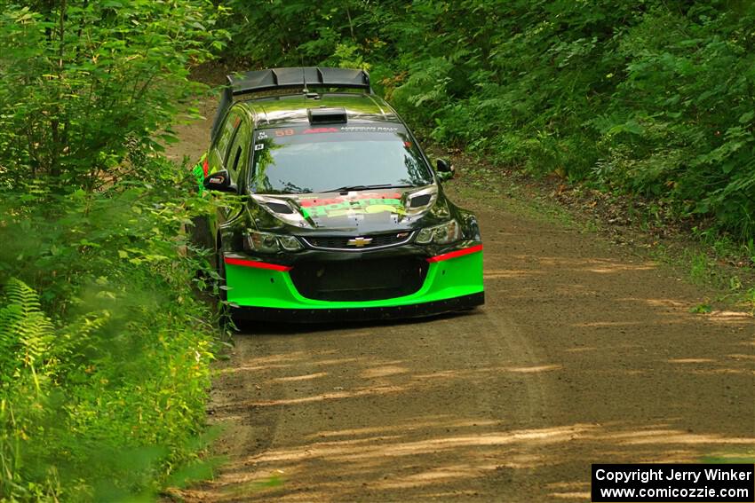 Pat Moro / Ole Holter Chevy Sonic LS on SS10, Otterkill I.