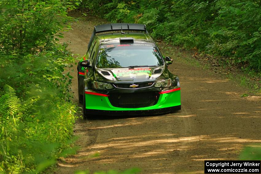 Pat Moro / Ole Holter Chevy Sonic LS on SS10, Otterkill I.