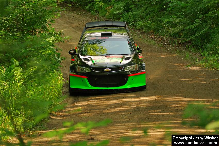 Pat Moro / Ole Holter Chevy Sonic LS on SS10, Otterkill I.