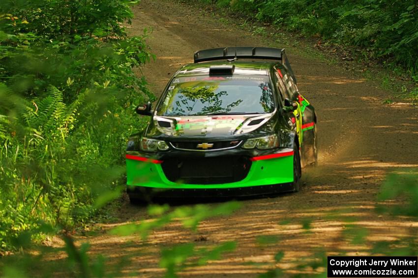 Pat Moro / Ole Holter Chevy Sonic LS on SS10, Otterkill I.