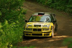 Matt Nykanen / Lars Anderson BMW 328i on SS10, Otterkill I.